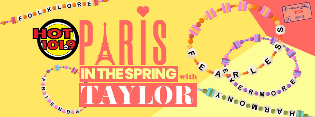 PARIS in the Spring with TAYLOR!